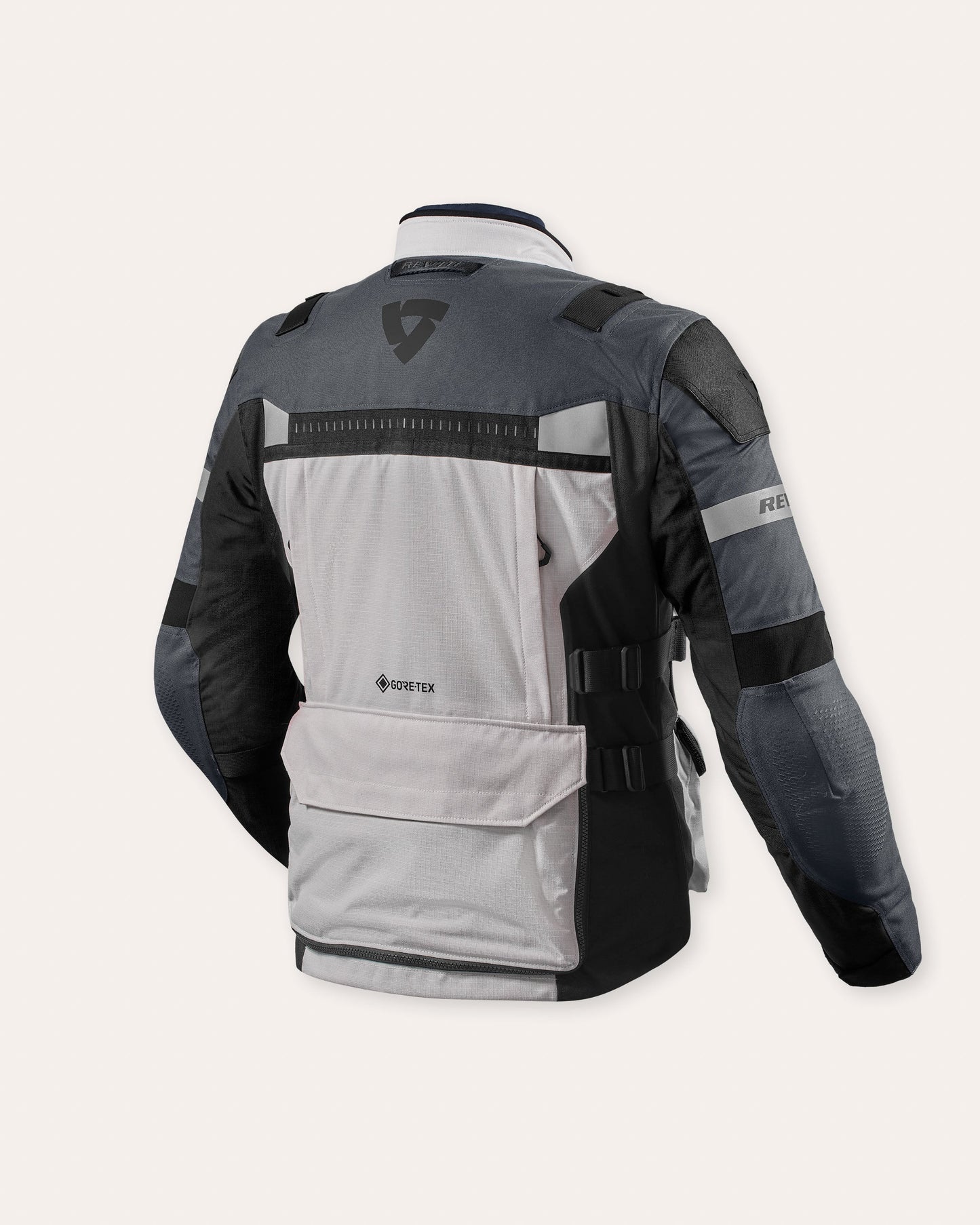 REV'IT BLUSÃO DEFENDER 3 GTX PRETO / CIZENTO - Motoboxe