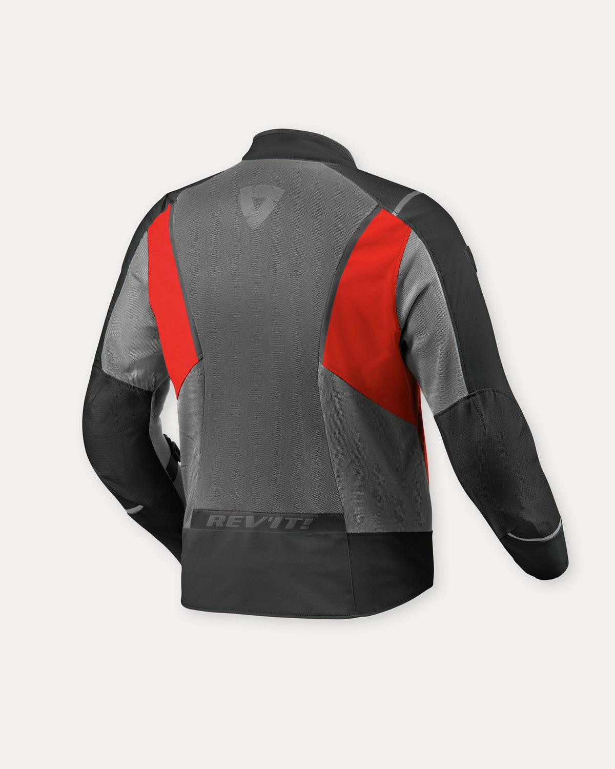 REV'IT BLUSÃO AIR WAVE 4 PRETO / VERMELHO / CINZA - Motoboxe
