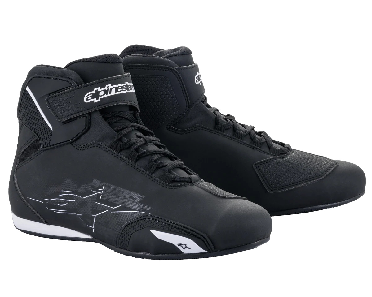 SAPATOS ALPINESTARS SEKTOR PRETO / BRANCO