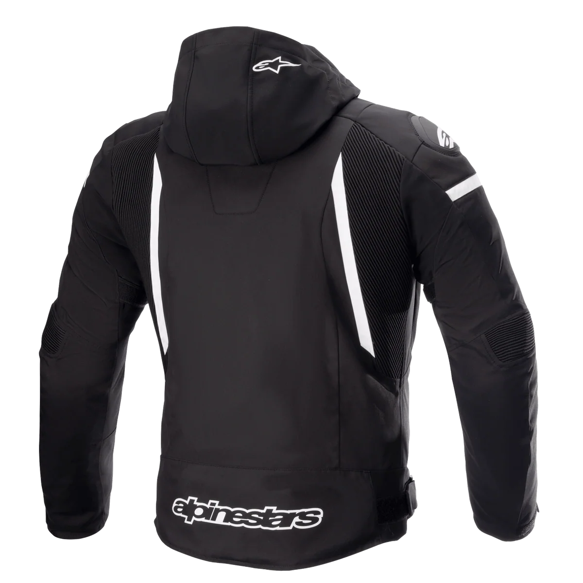 BLUSÃO ALPINESTARS ZACA IMPERMEÁVEL PRETO / BRANCO