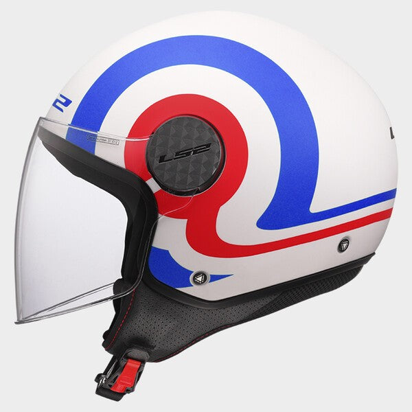 Capacete LS2 SPHERE LUX II URBY VERMELHO / AZUL