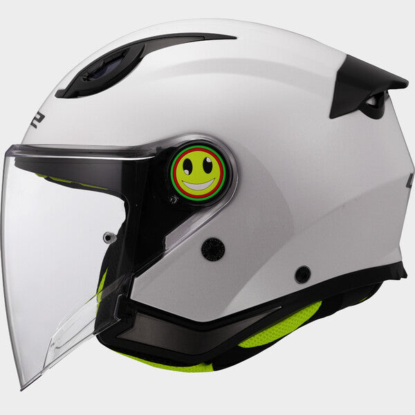 Capacete LS2 JÚNIOR FUNNY II WHITE - Motoboxe