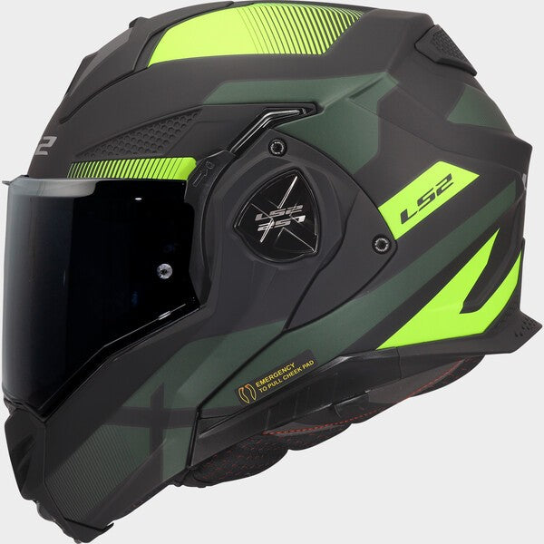 Capacete LS2 ADVANT X ULTRA NOVA NEON - Motoboxe