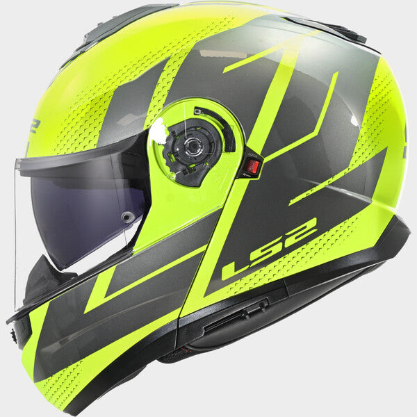 Capacete LS2 STROBE II CODE NEON