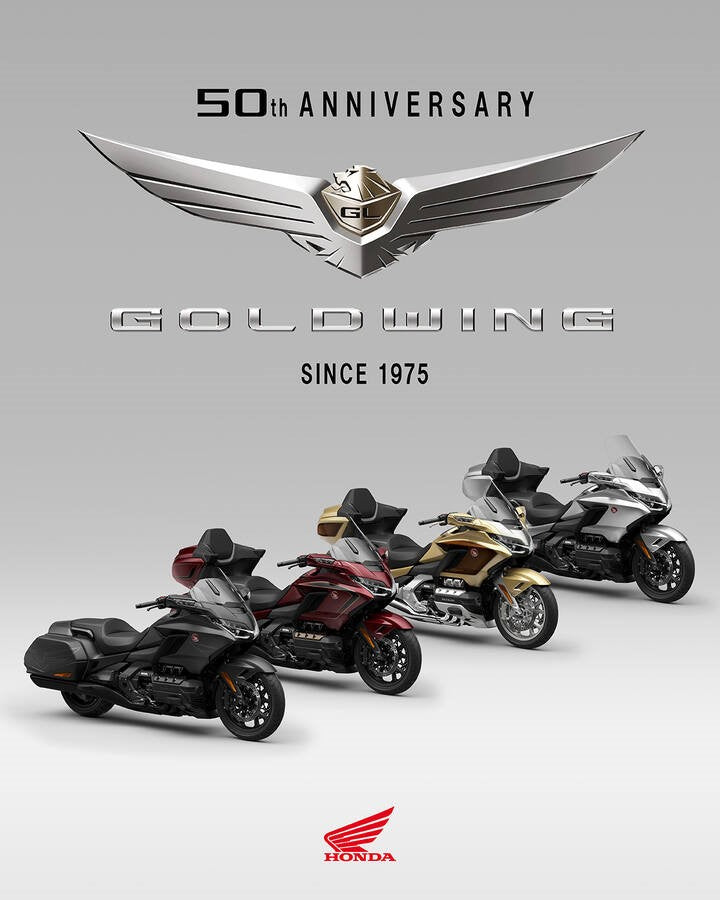 GL1800 Gold Wing Tour 50.º aniversário - Motoboxe