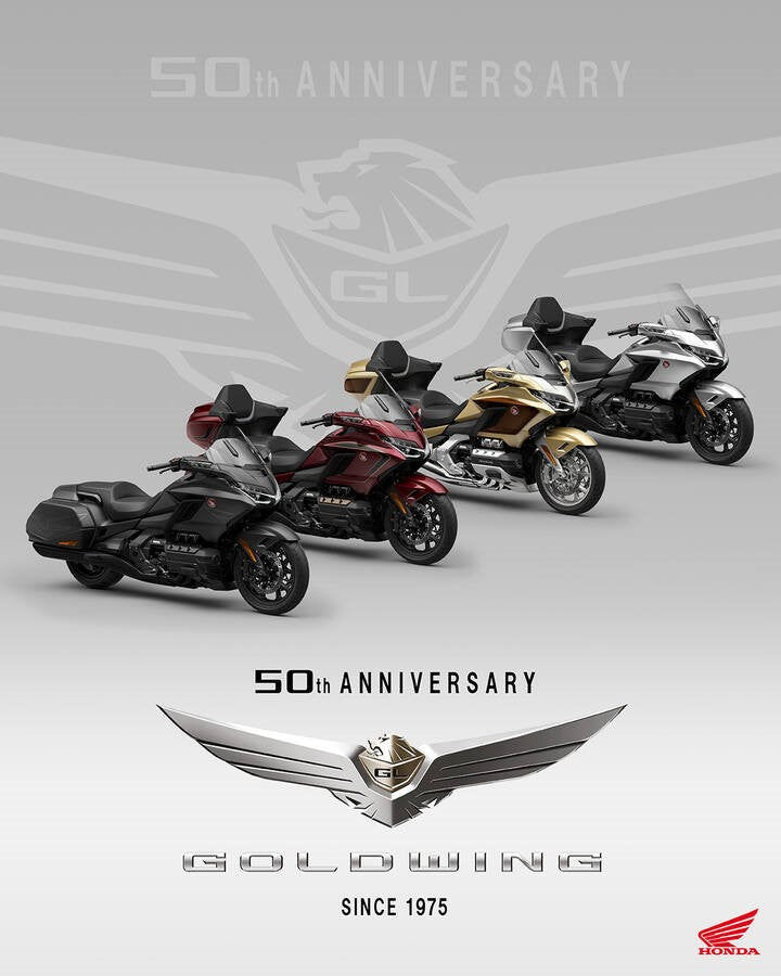 GL1800 Gold Wing Tour 50.º aniversário - Motoboxe