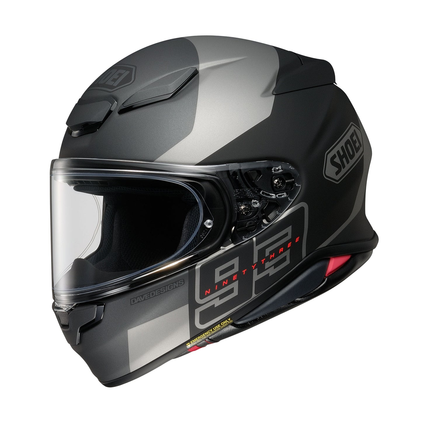 Capacete Shoei NXR2 MM93 Rush TC-5 - Motoboxe