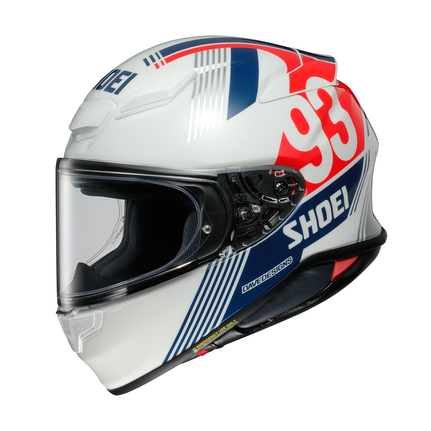 Capacete Shoei NXR2 MM93 Retro TC-10