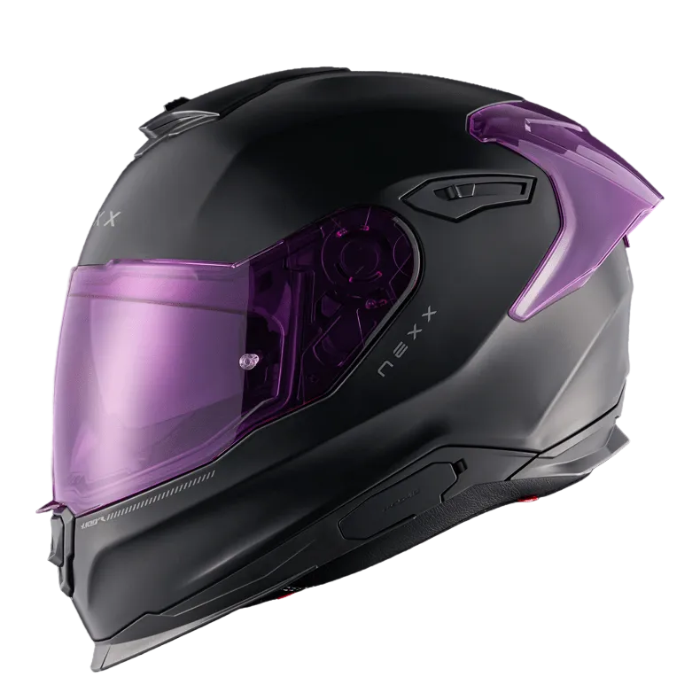 Capacete NEXX Y.100R SUBSONIC PRETO / ROSA - Motoboxe