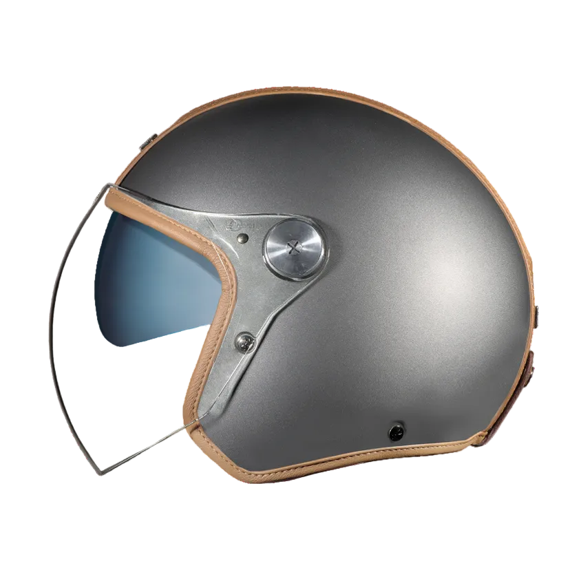 Capacete NEXX X.G30 GROOVY TITÂNIO / CAMEL - Motoboxe