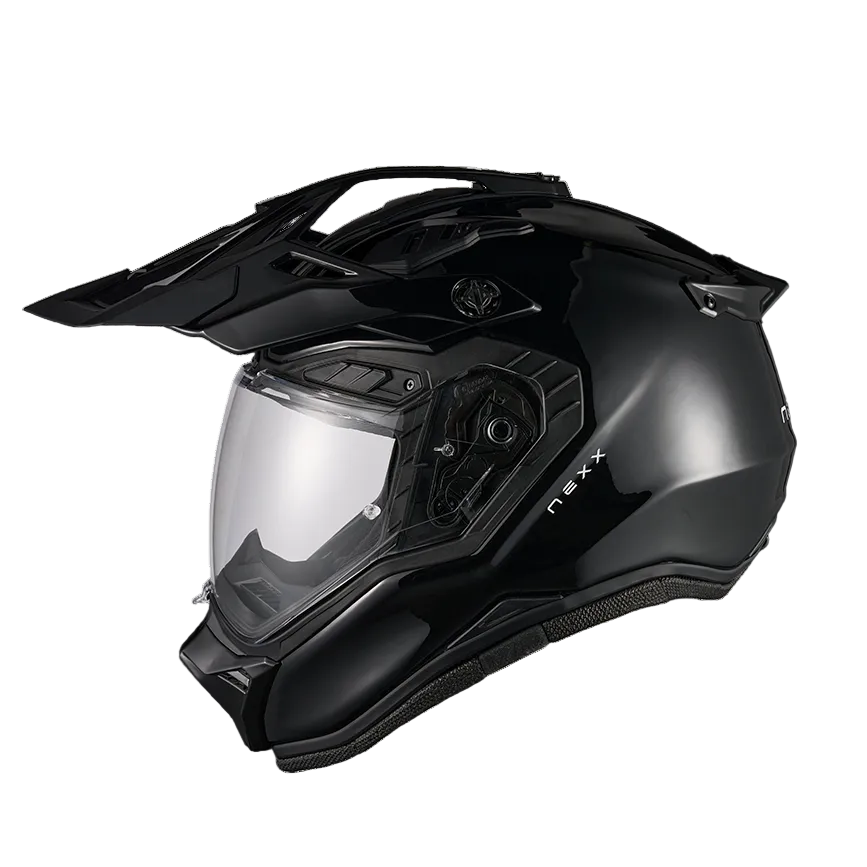 Capacete NEXX X.RALLY Plain BLACK - Motoboxe