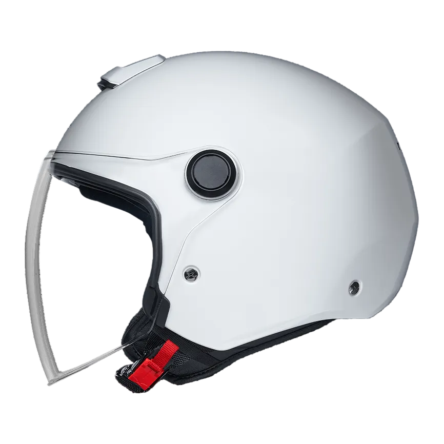 Capacete NEXX Y.10 PLAIN BRANCO - Motoboxe