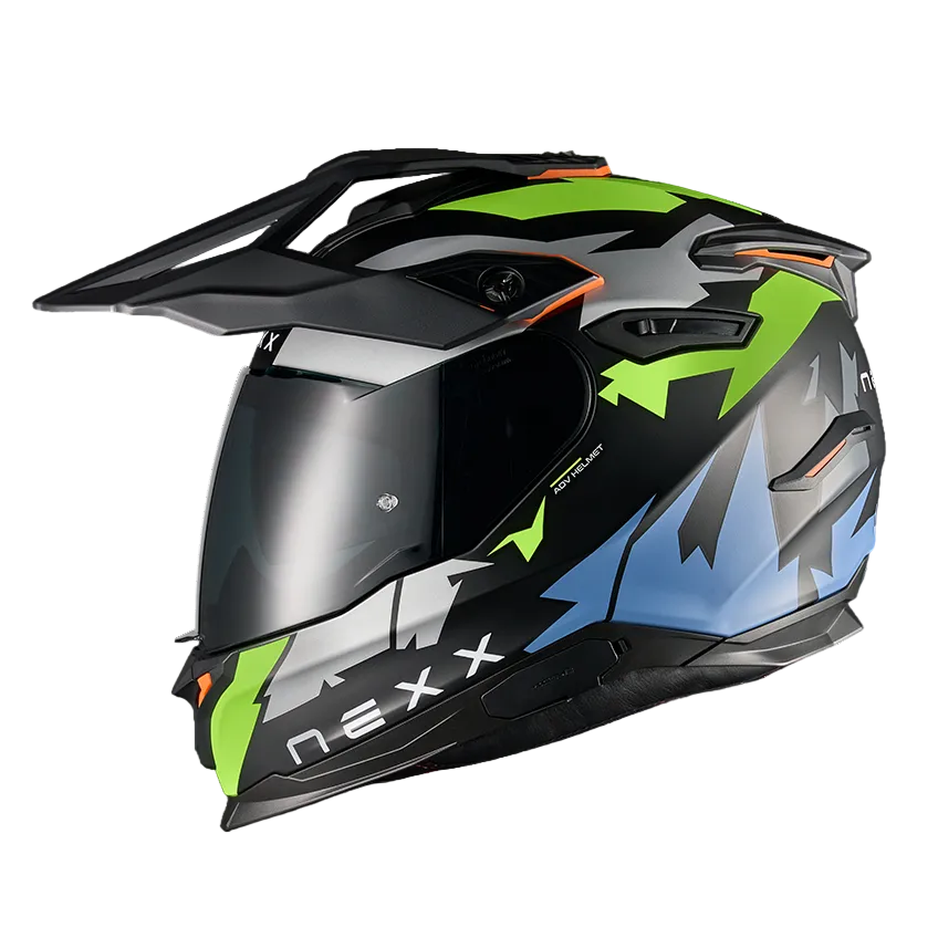 Capacete NEXX Y.TRAVL PRIMAL NEON / PRETO - Motoboxe