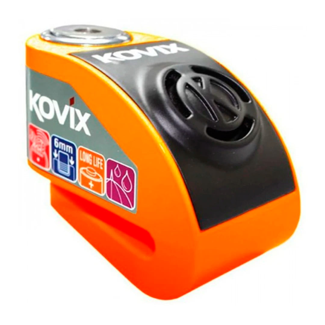 Aloquete de Disco c/ Alarme Kovix - Motoboxe