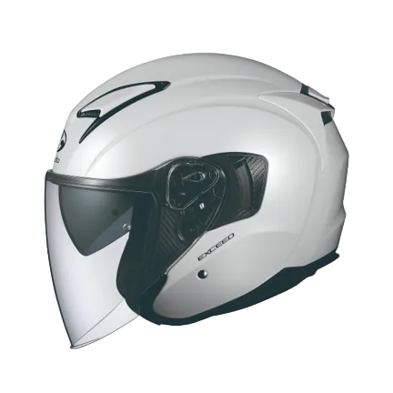 Capacete Kabuto Honda Exceed Pearl White - Motoboxe