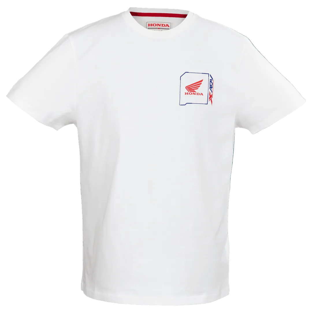 HONDA TRIBUTE XADV T-SHIRT BRANCO - Motoboxe
