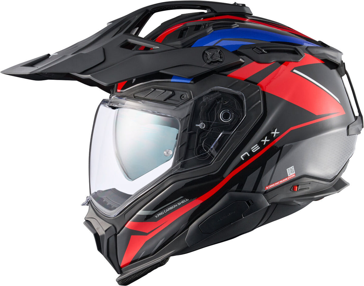 Capacete NEXX X.WED3 GOBI VERMELHO/ AZUL