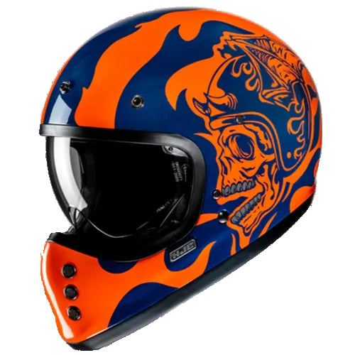 Capacete HJC V60 FLAME MC27 - Motoboxe