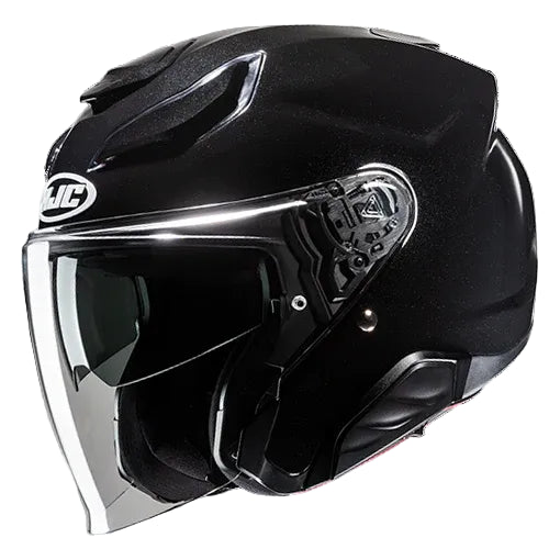 Capacete HJC F31 METAL BLACK - Motoboxe