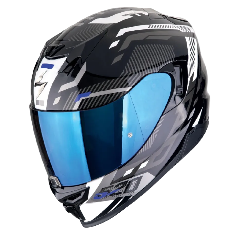 Capacete SCORPION EXO-520 EVO AIR RANKA BLUE - Motoboxe
