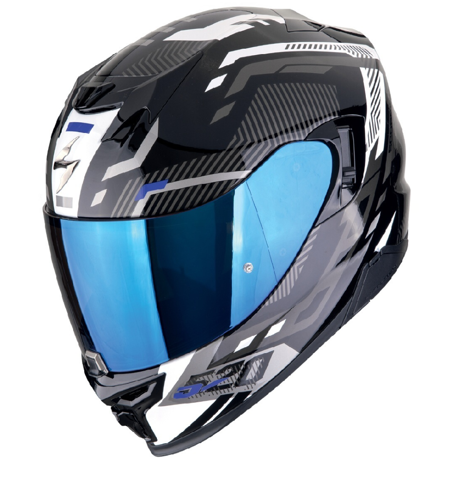 Capacete SCORPION EXO-520 EVO AIR RANKA BLUE - Motoboxe