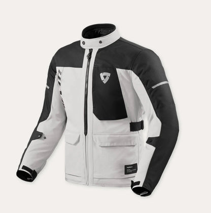 REV'IT BLUSÃO CONVERGENT H2O PRETO / BRANCO - Motoboxe