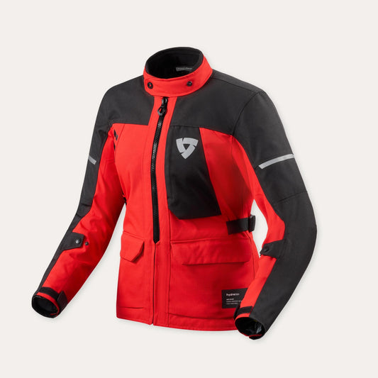 REV'IT BLUSÃO MULHER CONVERGENT H2O VERMELHO - Motoboxe