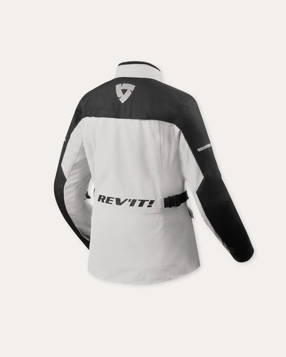 REV'IT BLUSÃO MULHER CONVERGENT H2O BRANCO / PRETO - Motoboxe