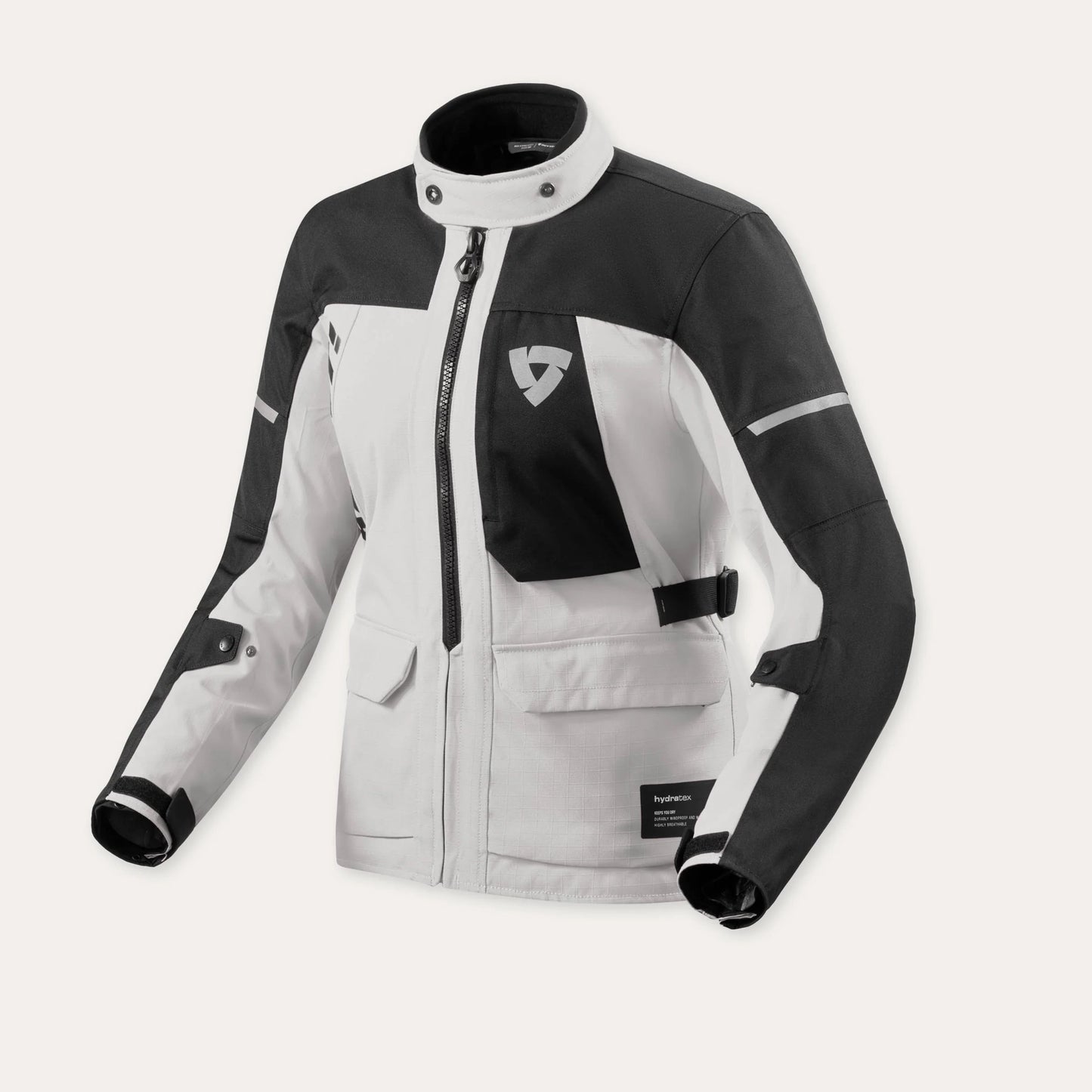 REV'IT BLUSÃO MULHER CONVERGENT H2O BRANCO / PRETO - Motoboxe