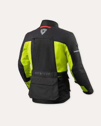 REV'IT BLUSÃO OUTBACK 5 H2O PRETO / NEON - Motoboxe