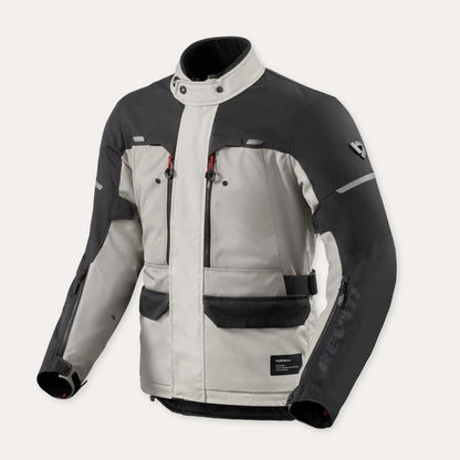 REV'IT BLUSÃO OUTBACK 5 H2O PRETO / BRANCO - Motoboxe