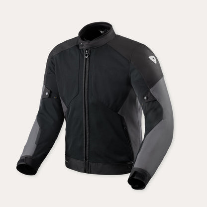 REV'IT BLUSÃO TORQUE 3 H2O PRETO / ANTRACITE - Motoboxe