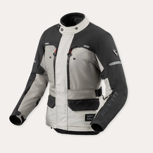 REV'IT BLUSÃO MULHER OUTBACK 5 H2O PRETO / BRANCO - Motoboxe
