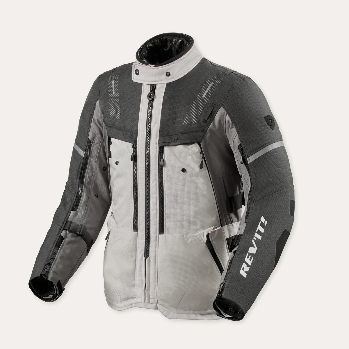 REV'IT BLUSÃO SAND 5 H2O CINZA / PRETO - Motoboxe