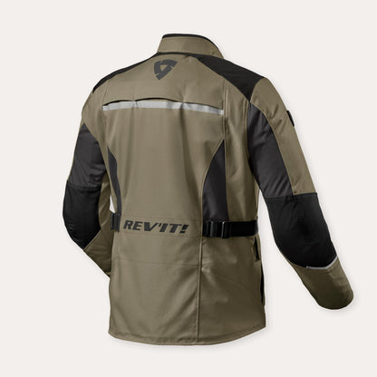 REV'IT BLUSÃO VOLTIAC 3 H2O VERDE MILITAR - Motoboxe