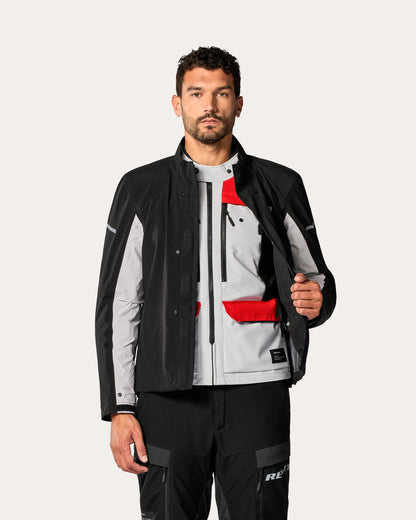 REV'IT BLUSÃO OFFTRACK 3 VERMELHO / BRANCO - Motoboxe
