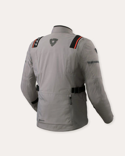 REV'IT BLUSÃO VERTICAL GTX CINZA ESCURO - Motoboxe