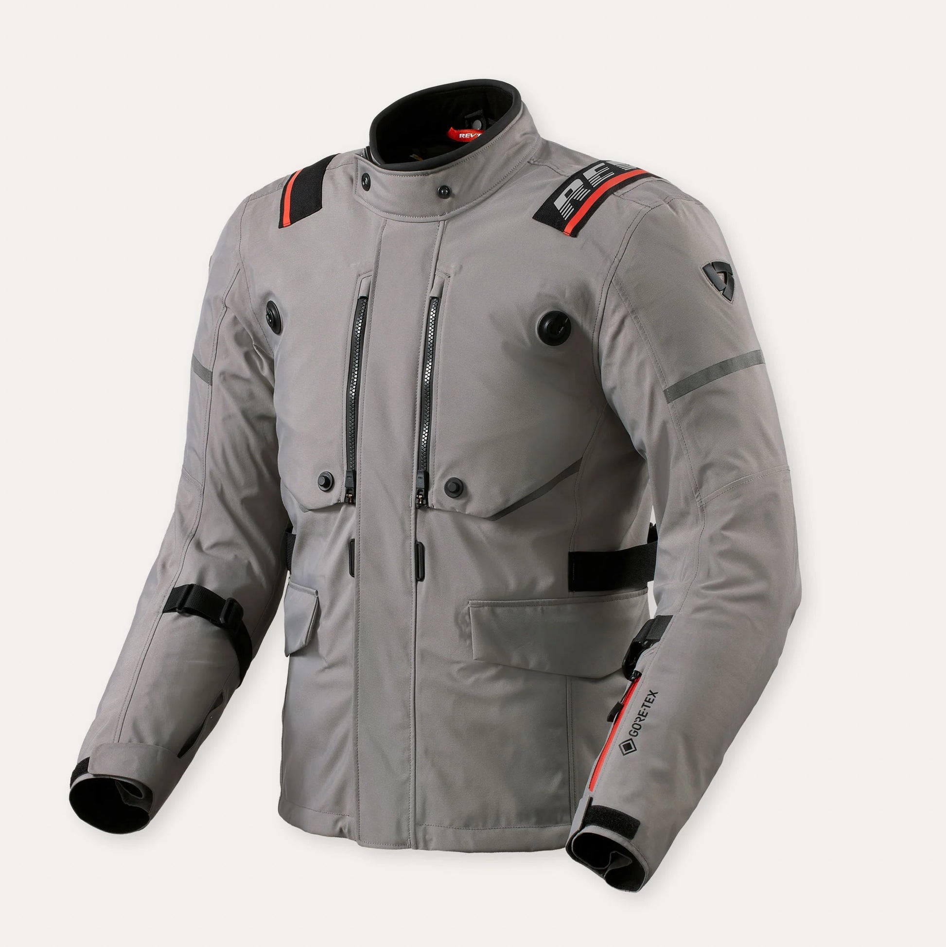 REV'IT BLUSÃO VERTICAL GTX CINZA ESCURO - Motoboxe