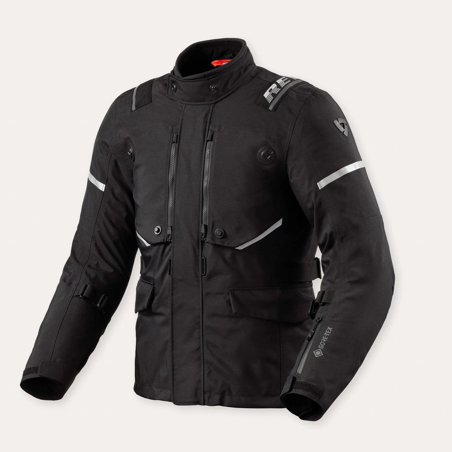 REV'IT BLUSÃO VERTICAL GTX PRETO - Motoboxe