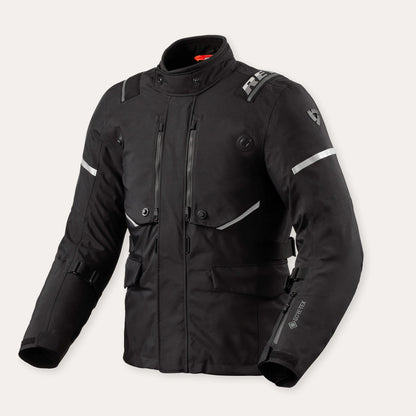 REV'IT BLUSÃO VERTICAL GTX PRETO - Motoboxe