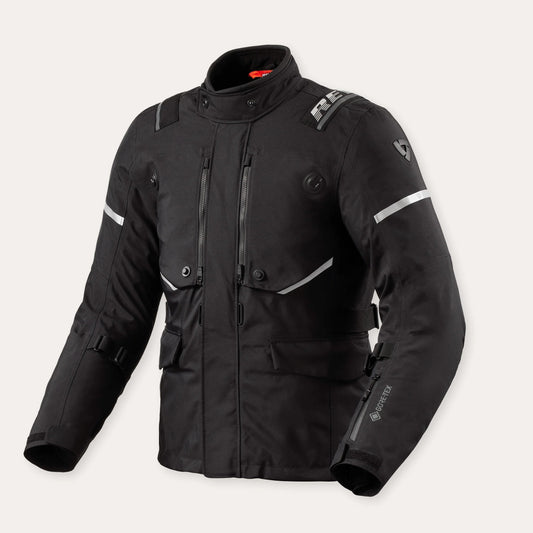 REV'IT BLUSÃO VERTICAL GTX PRETO - Motoboxe