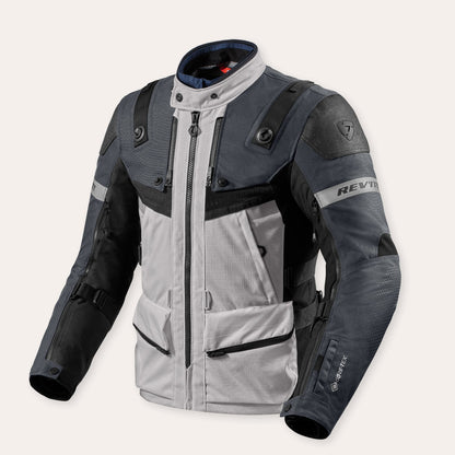 REV'IT BLUSÃO DEFENDER 3 GTX PRETO / CIZENTO - Motoboxe