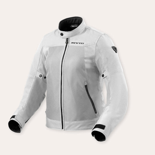 REV'IT BLUSÃO MULHER ECLIPSE 2 BRANCO - Motoboxe