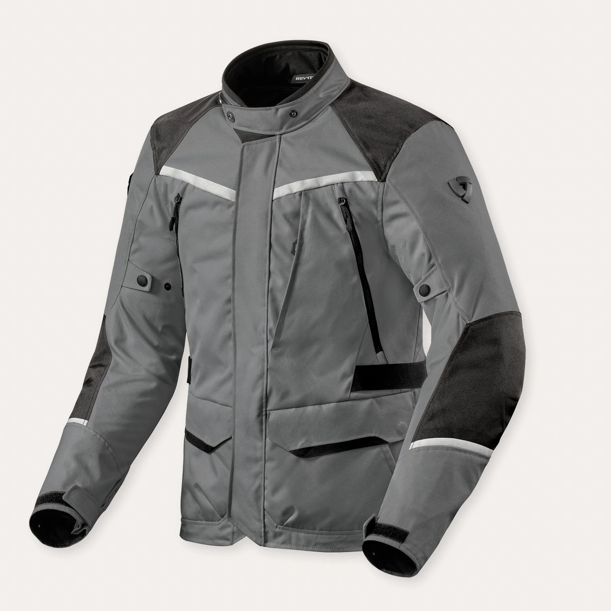 REV'IT BLUSÃO VOLTIAC 3 H2O CINZA - Motoboxe