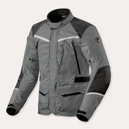 REV'IT BLUSÃO VOLTIAC 3 H2O CINZA - Motoboxe