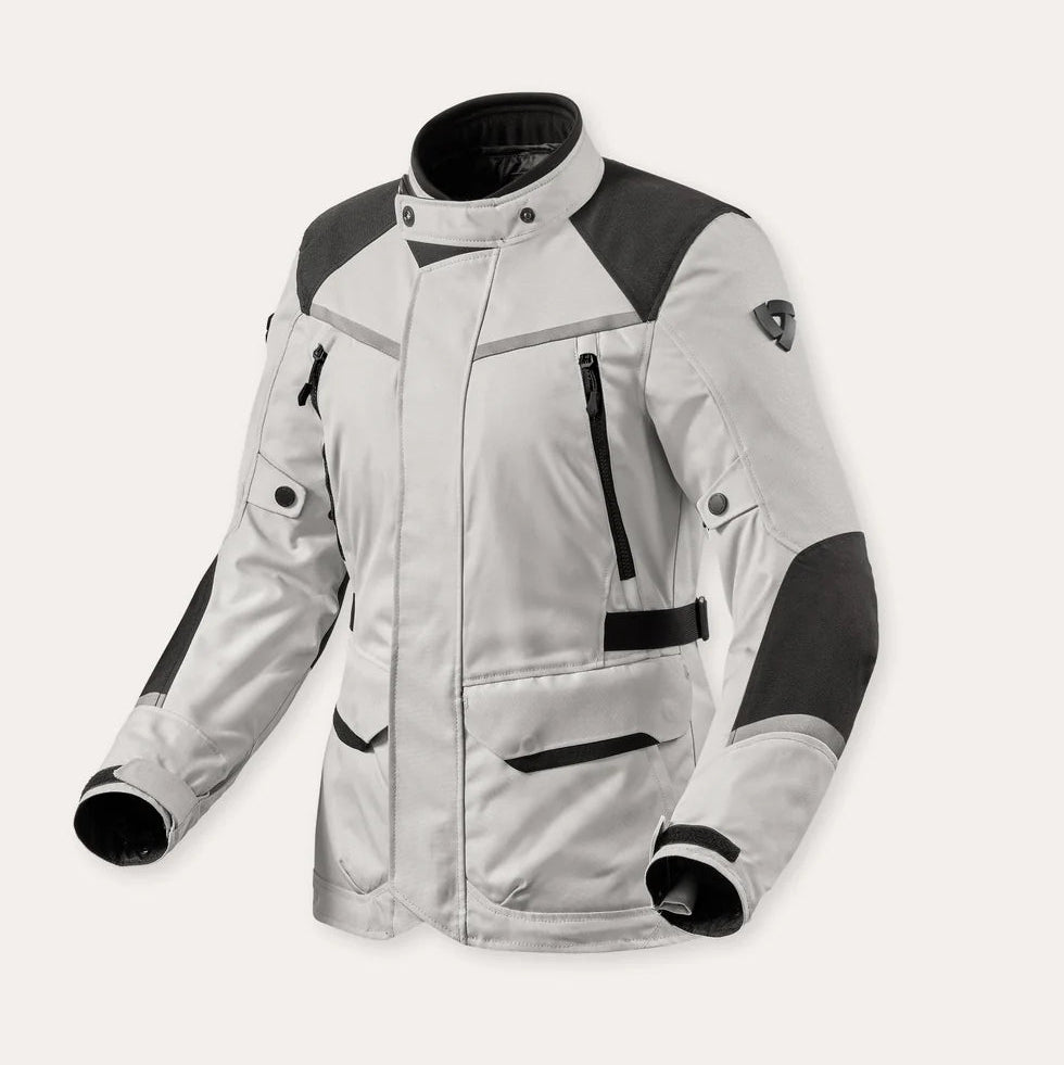 REV'IT BLUSÃO MULHER VOLTIAC 3 H2O BRANCO / PRETO - Motoboxe