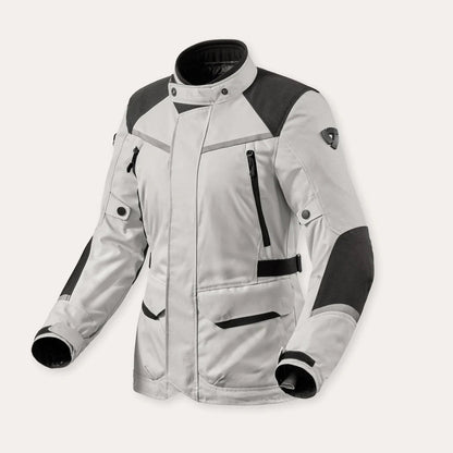 REV'IT BLUSÃO MULHER VOLTIAC 3 H2O BRANCO / PRETO - Motoboxe