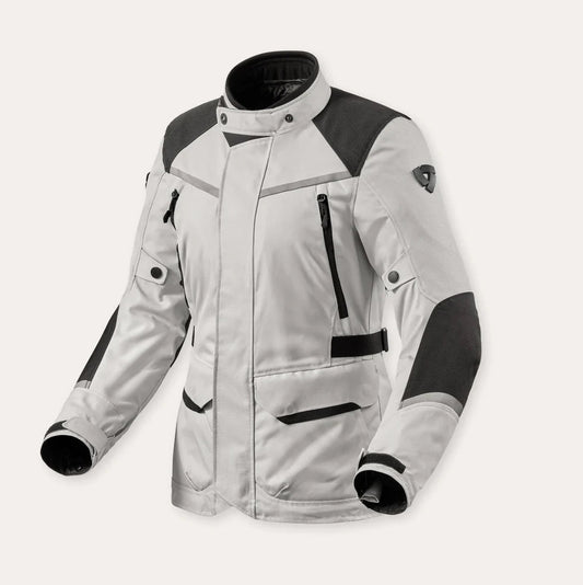 REV'IT BLUSÃO MULHER VOLTIAC 3 H2O BRANCO / PRETO - Motoboxe