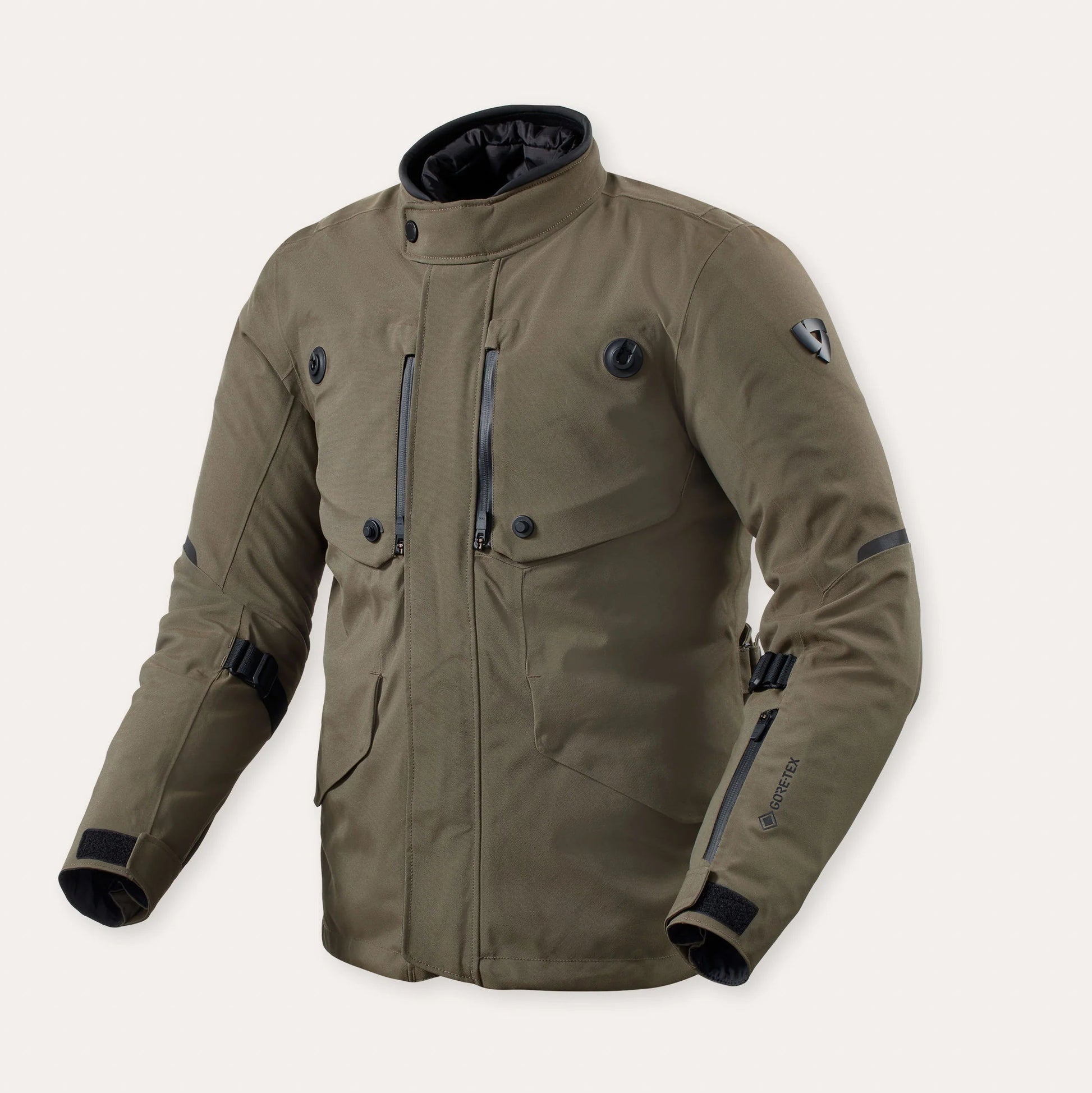 REV'IT BLUSÃO TRENCH 2 GTX VERDE MILITAR - Motoboxe