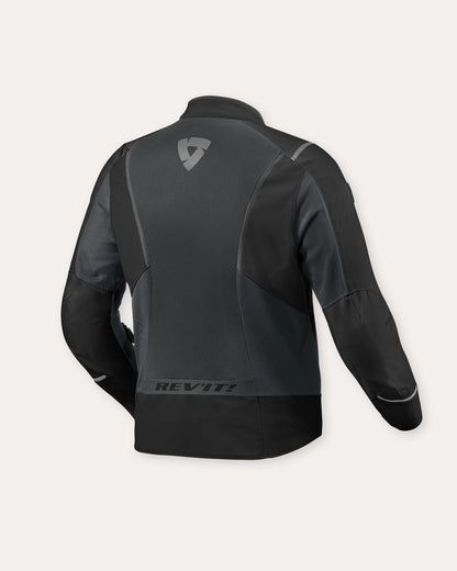 REV'IT BLUSÃO AIR WAVE 4 PRETO / ANTRACITE - Motoboxe